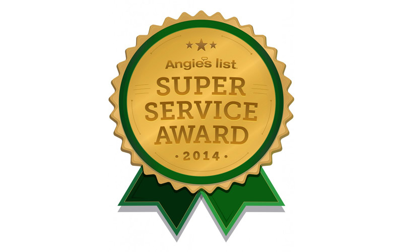 Read more about the article Angie’s List Super Service Award 2014