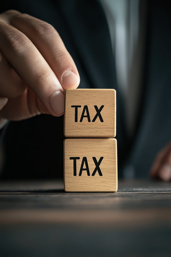 Tax Season: Double Taxation Concept